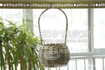 吊花籃裝飾工藝品墻掛植物花盆容器圖片