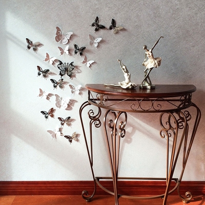 蝴蝶墻紙自粘3d立體ins仙女墻貼畫 好評好店