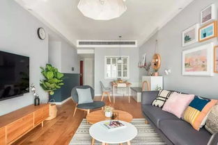 蕪湖麻雀裝飾89平清新北歐,這才是年輕人的最愛,廚房開個窗,竟然這么實用