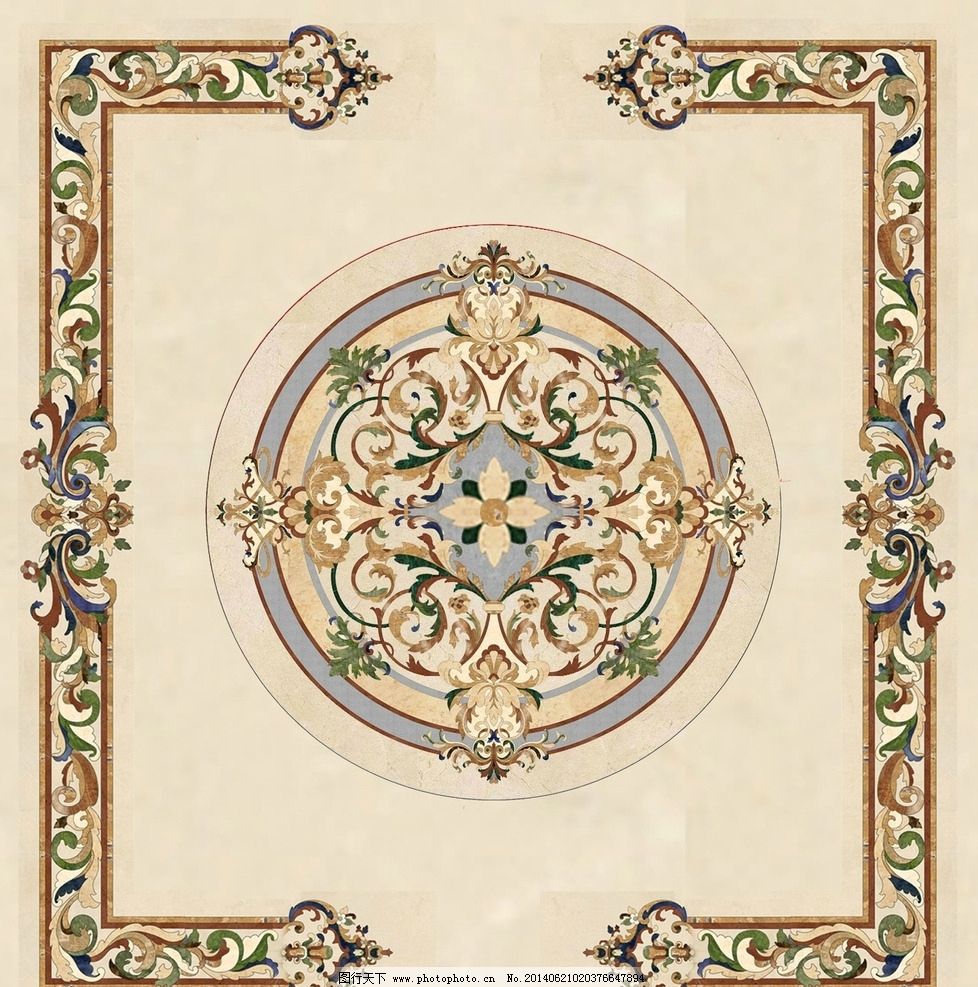 大理石拼花圖片