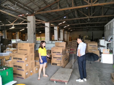 心懷夢想,踏浪前行——邵商十一組精準走訪會員企業湖南豪鑫裝飾材料記